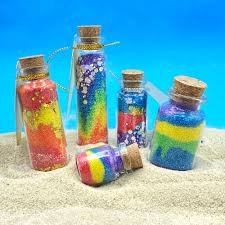 Sand art bottles