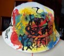 Art & craft Bucket Hat Painting