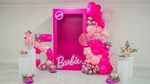 Decoration balloon Box Barbie