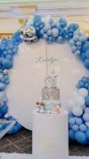 Decoration balloon candy table