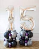Stand Balloons with foil