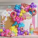 Decoration balloon candy table