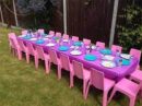 Decoration table & chairs